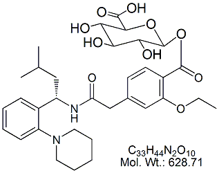Repaglinide Acyl-β-D-Glucuronide